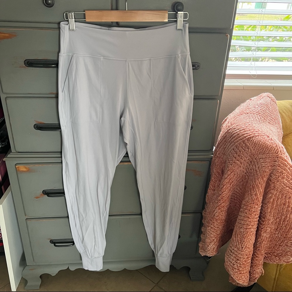 Lululemon align joggers in light grey